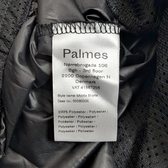 NWT Palmes Tennis Society Olde Shorts in Black, Size Large - Picture 9 of 9